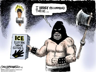 Editorial cartoon for Aug. 19, 2026